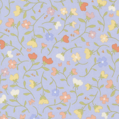 Pastel Prairie Mist 31780 22 Meadow Small Floral Patchwork Fabric