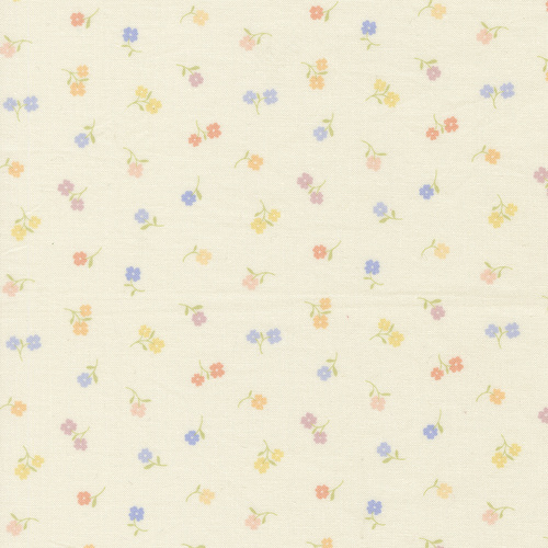 Pastel Prairie Porcelain 31785 11 Tinys Small Floral Patchwork Fabric