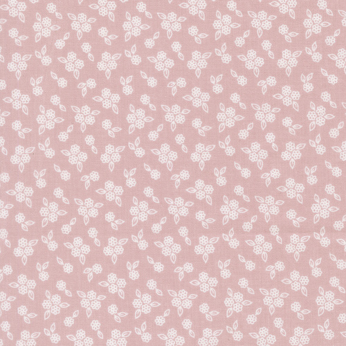 Pastel Prairie Fading Rose 31788 15 Petals Small Floral Patchwork Fabric