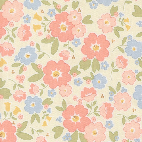 Handmade Sweetness Vintage Blooms Porcelain 31790 11 Quilting Fabric