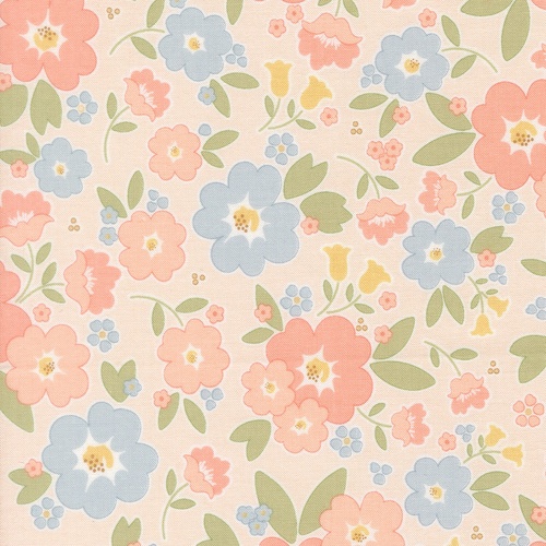 Handmade Sweetness Vintage Blooms Blush 31790 15 Quilting Fabric