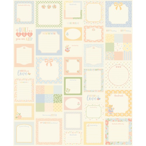 Handmade Sweetness Labels & Things Panel 31799 11 Fabric Panel