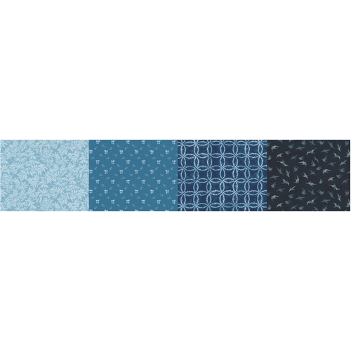 50 Years Of Moda Indigo 33800 14 Quilting Fabric