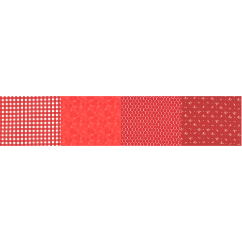50 Years Of Moda Red 33800 20 Quilting Fabric