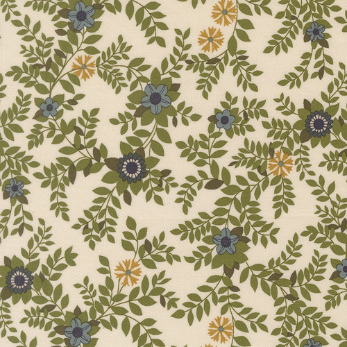 Chelsea Garden Porcelain 33853 11 Galivanting Garden Florals Quilting Fabric