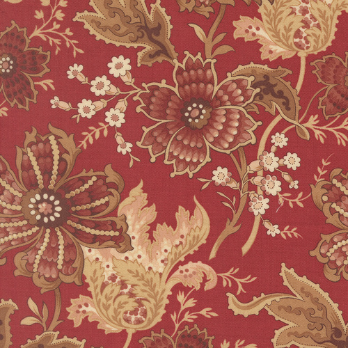 Le Jardin Rouge Primvere Rouge 36150 11 Quilting Fabric