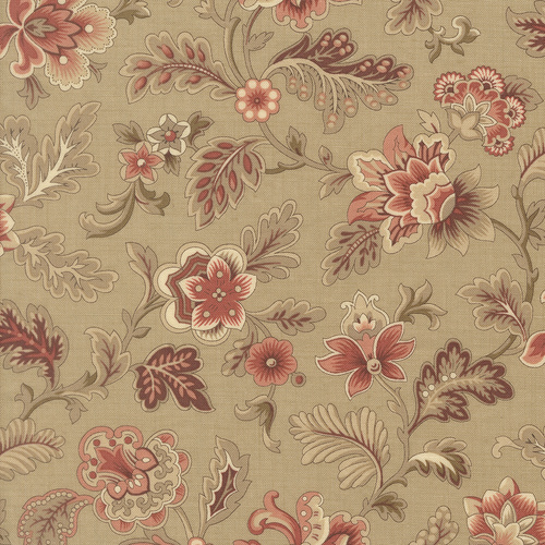 Le Jardin Rouge Tournesal Roche 36152 13 Quilting Fabric