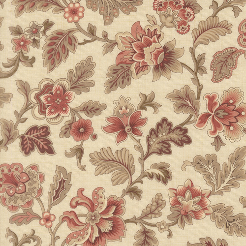 Le Jardin Rouge Tournesal Pearl 36152 16 Quilting Fabric