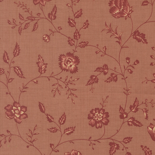 Le Jardin Rouge Dauphin Clay 36155 12 Quilting Fabric