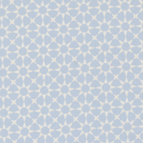 Silent Night Star Tile Powder Blue 4005713 Quilting Fabric