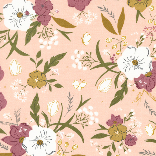 Evermore Strawberry Cream 43150 Patchwork Fabric12
