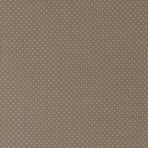 Enchantment Teak 43176 13 Swiss Dot Patchwork Fabric