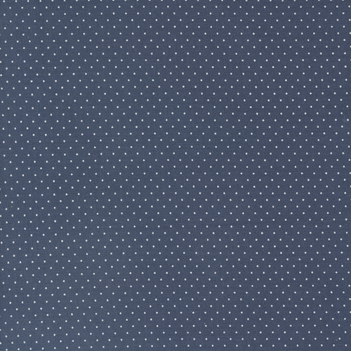 Enchantment Indigo 43176 17 Swiss Dot Patchwork Fabric
