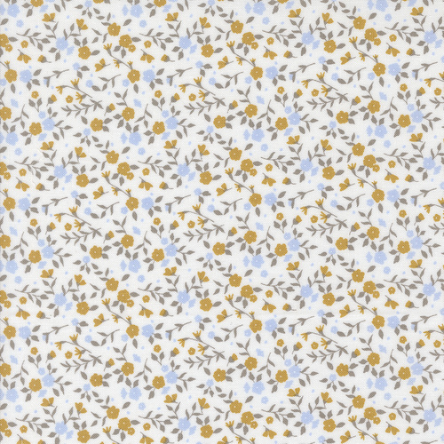 Sun Drenched Cloud 43205 11 Tiny Floral Toss Small Floral Quilting Fabric