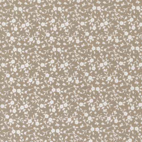 Sun Drenched Stone 43205 13 Tiny Floral Toss Small Floral Quilting Fabric
