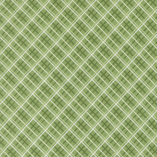 Merrily On High Pretty Plaid Paper Checks & Plaid Holly 43215 14 Quilting Fabric