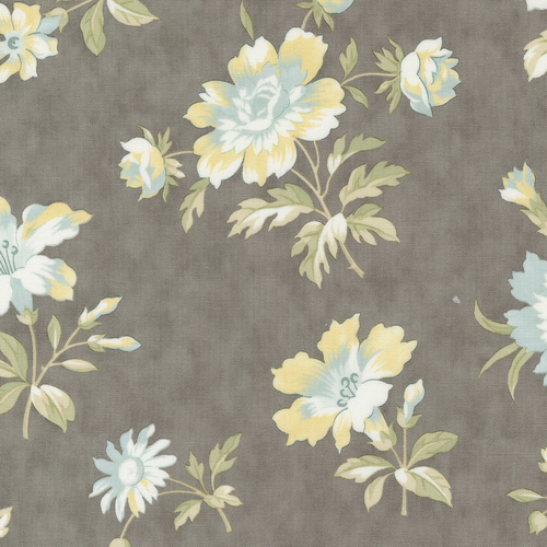 Honeybloom Charcoal 44340 15 Quilting Fabric