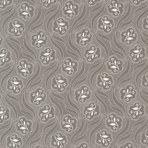 Honeybloom Charcoal 44345 15 Quilting Fabric