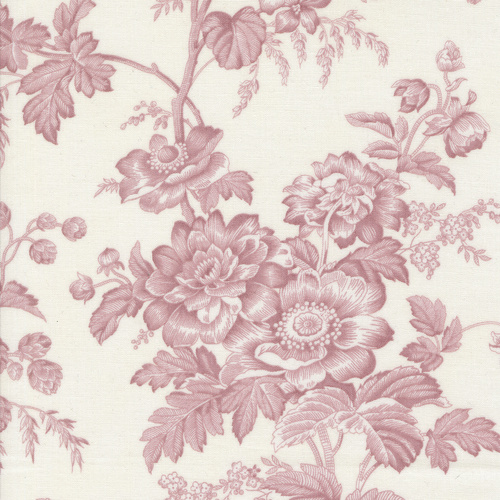 3 Sisters Lavender Fields Sisters Floral Cream Orchid 44360 21 Patchwork Fabric