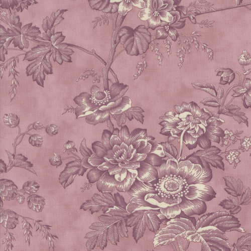 3 Sisters Lavender Fields Sisters Floral Orchid 44360 24 Patchwork Fabric