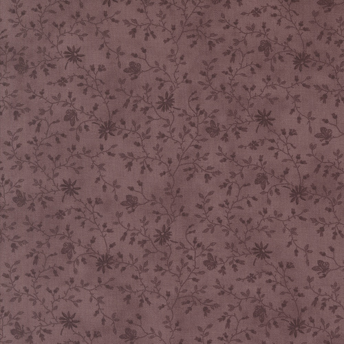 3 Sisters Lavender Fields Papillion Bramble Vine Butterfly Plum 44361 26 Patchwork Fabric