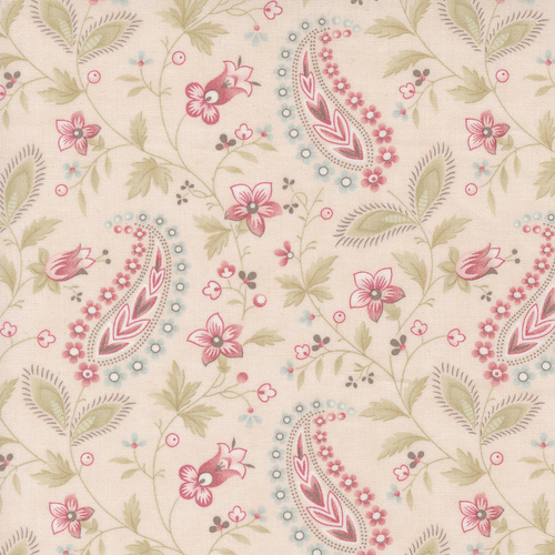 Muse Paisley Vine Blush 44393 14 Quilting Fabric 