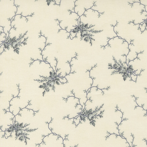 Breathtaking Blues Rose Garden Florals Porcelain 44402 11 Quilting Fabric