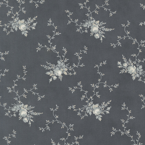 Breathtaking Blues Rose Garden Florals Dusk 44402 14 Quilting Fabric