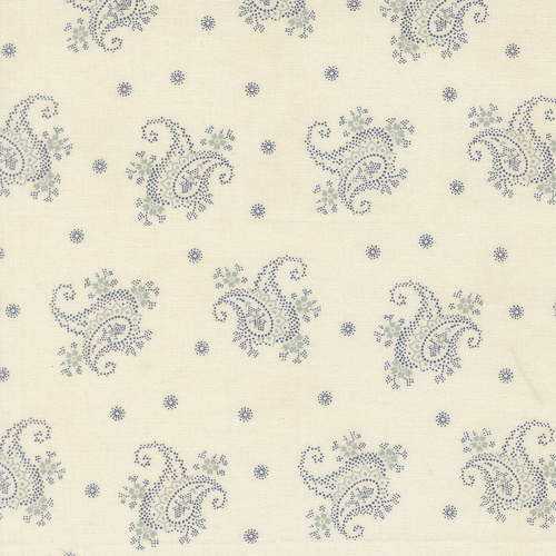 Breathtaking Blues Paisley Medallions Porcelain 44405 11 Quilting Fabric