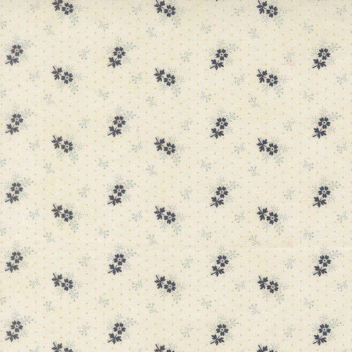Breathtaking Blues Little Flower Small Floral Porcelain 44406 11 Quilting Fabric