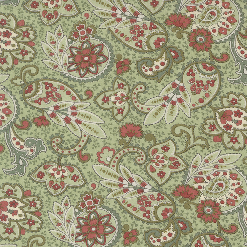 Ambiance Mist 44411 14 Paisley Quilting Fabric
