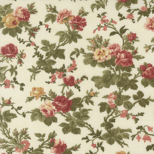 Ambiance Porcelain 44413 11 Rose Garden Florals Quilting Fabric