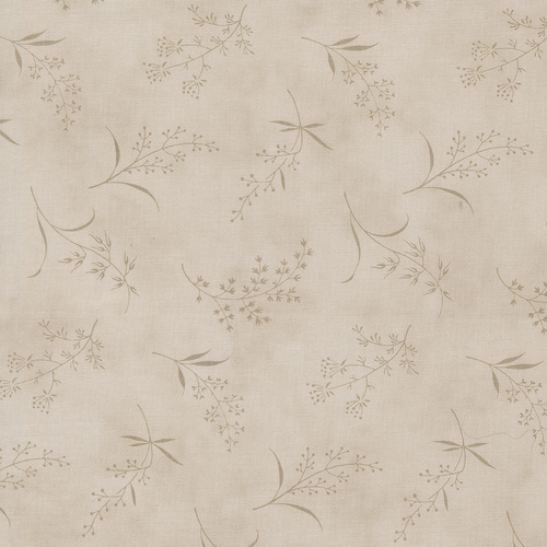 Ambiance Silver 44414 12 Silhouettes Florals Quilting Fabric