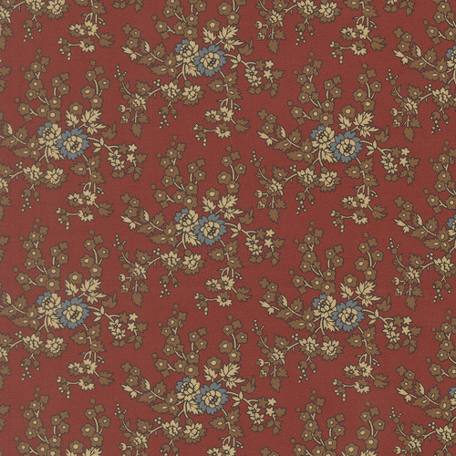 Miss Mollie Tossed Bouquet Florals Red 47561 18 Quilting Fabric
