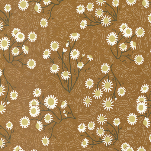 Quaint Cottage Soil 48372 19 Chamomile Florals Quilt Fabric