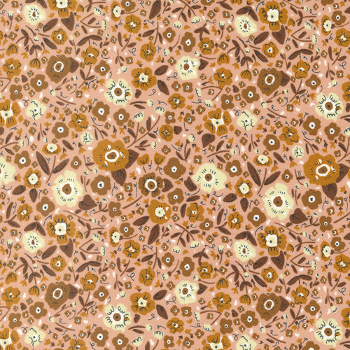 Quaint Cottage Rose 48374 18 Calico Small Floral Quilt Fabric
