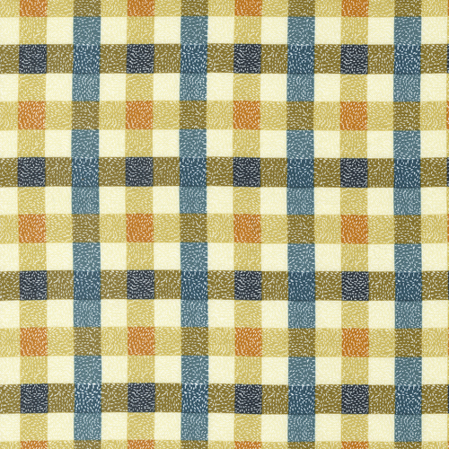 Quaint Cottage Pond 48375 14 Twisted Check Quilt Fabric