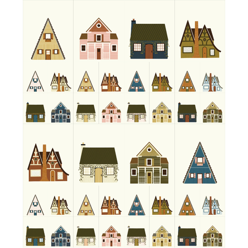 Quaint Cottage M4837811 Panel (90cm X 110cm)