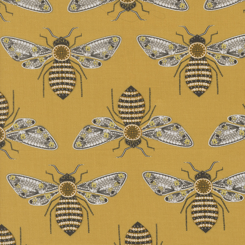 Bee Garden Bumblebee Novelty Bees Metallic Honey 48411 15M