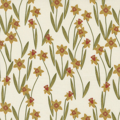 Bee Garden Darling Daffodils Florals Metallic Porcelain 48413 11M
