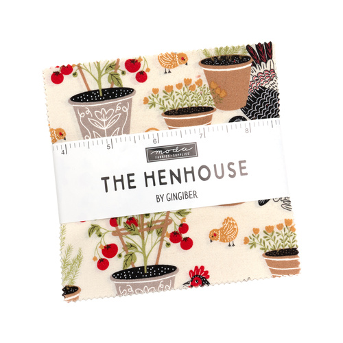 The Henhouse Charm Pack M48430PP (5" x 5") Early release