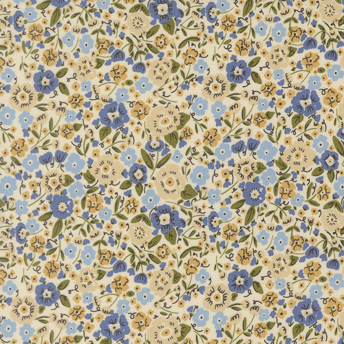 The Henhouse Cloud 48435 11 Calico Small Floral Quilting Fabric