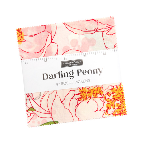 Darling Peony Charm Pack M48790PP (5" x 5") Early release