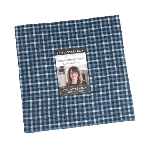 Lakeside Gathering Flannel  M492220LC Layer Cake Pre-cut Fabric