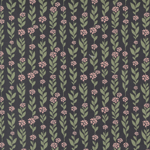 Country Rose Charcoal 5171 17 Patchwork Fabric