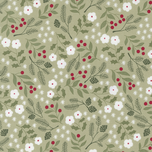 Christmas Eve Sage 5181 14  Quilting Fabric