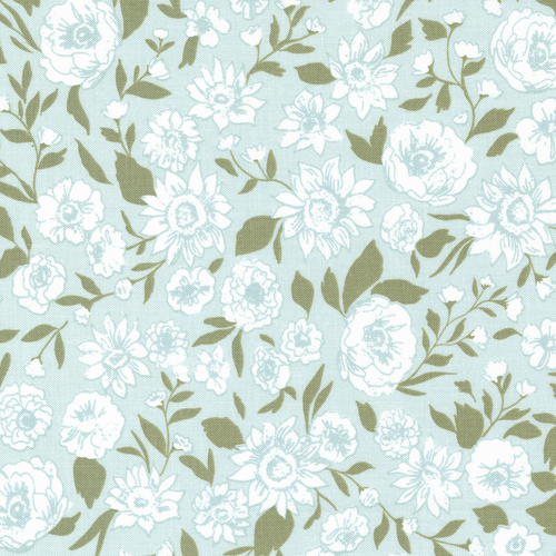 Lovestruck Mist 5191 14 Smitten Floral Florals Toile Quilt Fabric