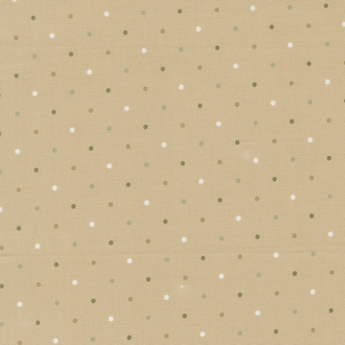 True Love Magic Dot Oatmeal 5230 62 Basics Patchwork Fabric