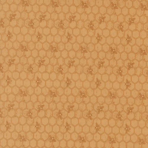 Wild Honey Honey 5253 16 Honeycomb Novelty Bees Blender Quilting Fabric 