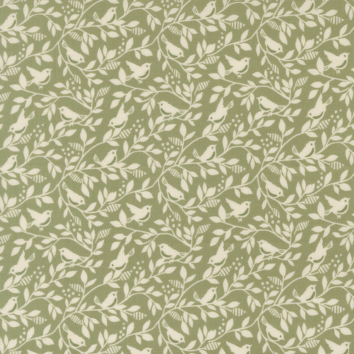 True Love Fern 5264 15 Birds of A Feather Blenders Patchwork Fabric